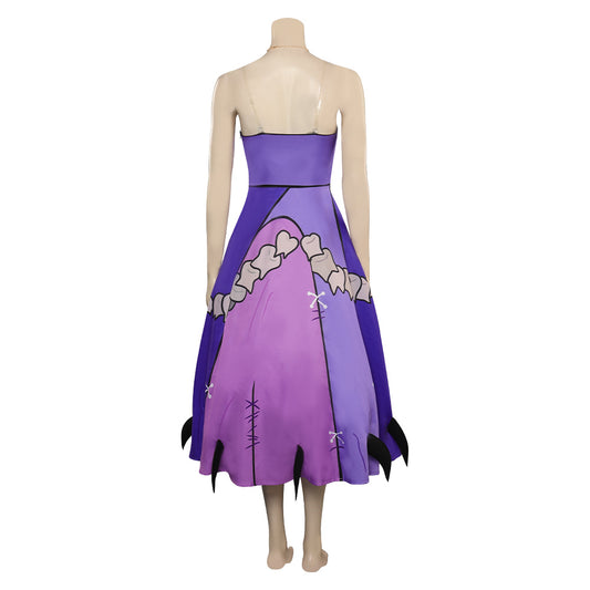 Luz à Osville The Owl House 3 Luz Noceda Violet Robe Cosplay Costume