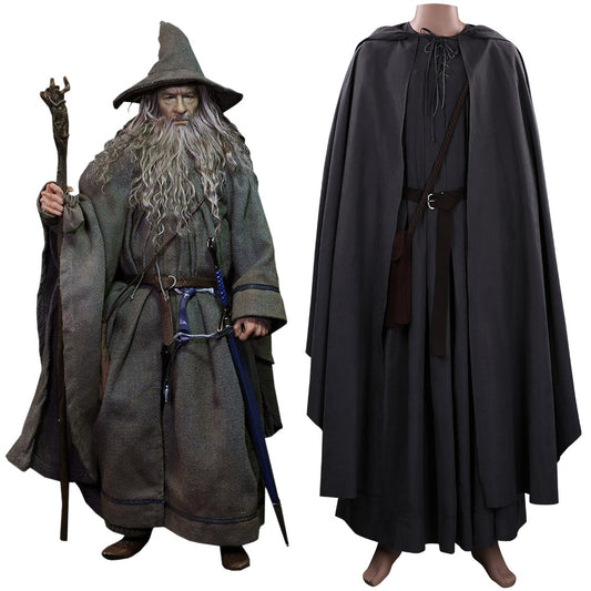 Le Hobbit Gandalf Cosplay Costume Ver.A Halloween Carnival
