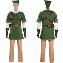 Adulte The Legend of Zelda: Breath of the Wild Link Cosplay Costume