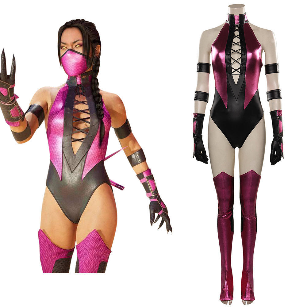 Mortal Kombat Mileena Combinasion Cosplay Costume
