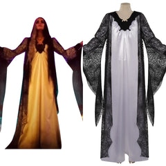 The Munsters Lily Munster Robe Cosplay Costume Halloween Carnival