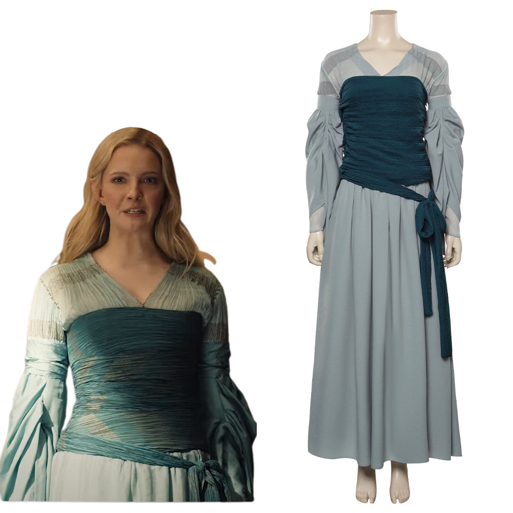 The Lord of the Rings: The Rings of Power Galadriel Robe Cosplay Costume