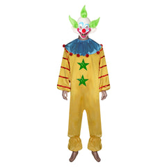 Film Adulte Killer Klowns From Outer Space Clowns Combinaison Cosplay Costume Halloween Carnival