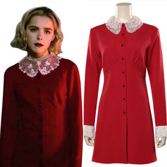 Les Nouvelles Aventures de Sabrina 4 Sabrina Spellman Robe Cosplay Costume