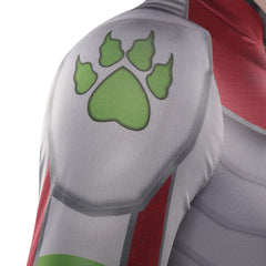 Titans Garfield Logan Beast Boy Combinaison Cosplay Costume Carnaval