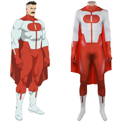 Adulte Invincible Omni Man Nolan Conbinaison Cosplay Costume Carnaval