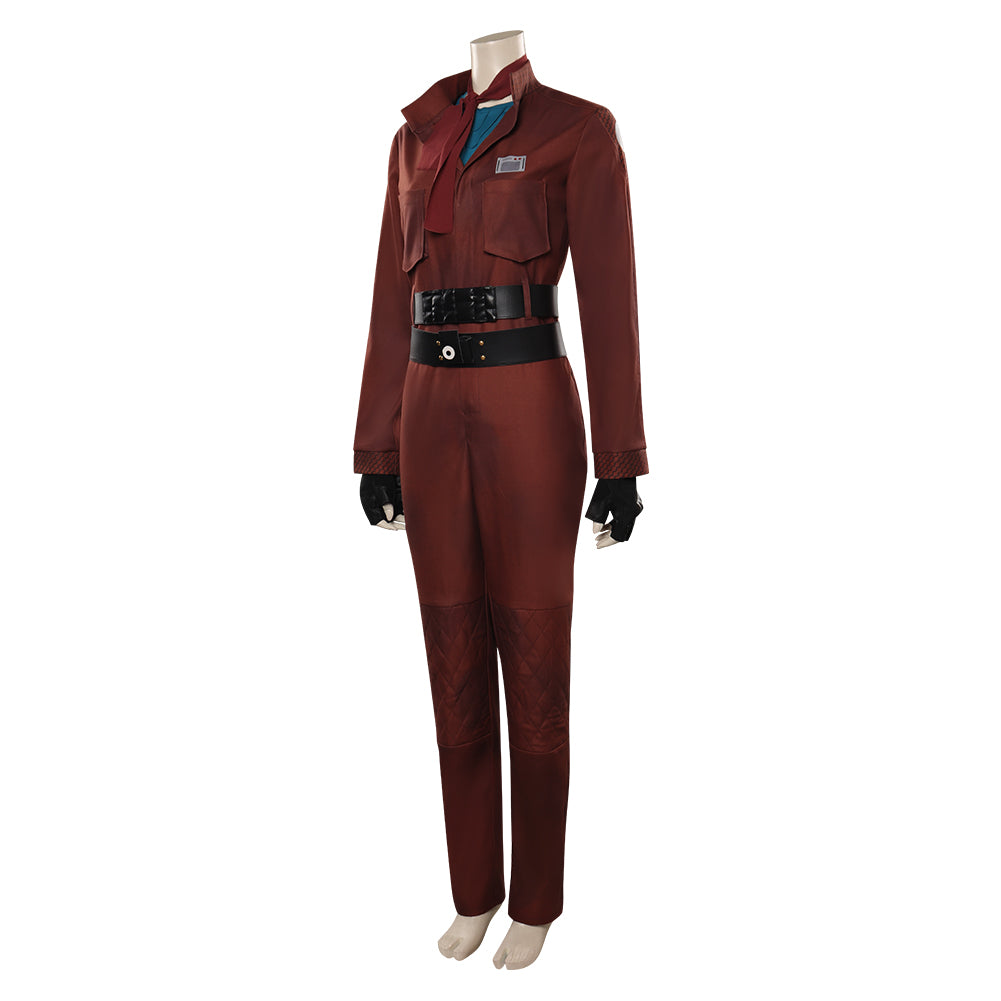 Adulte The Mandalorian 3 Peli Motto Uniform Cosplay Costume Carnaval