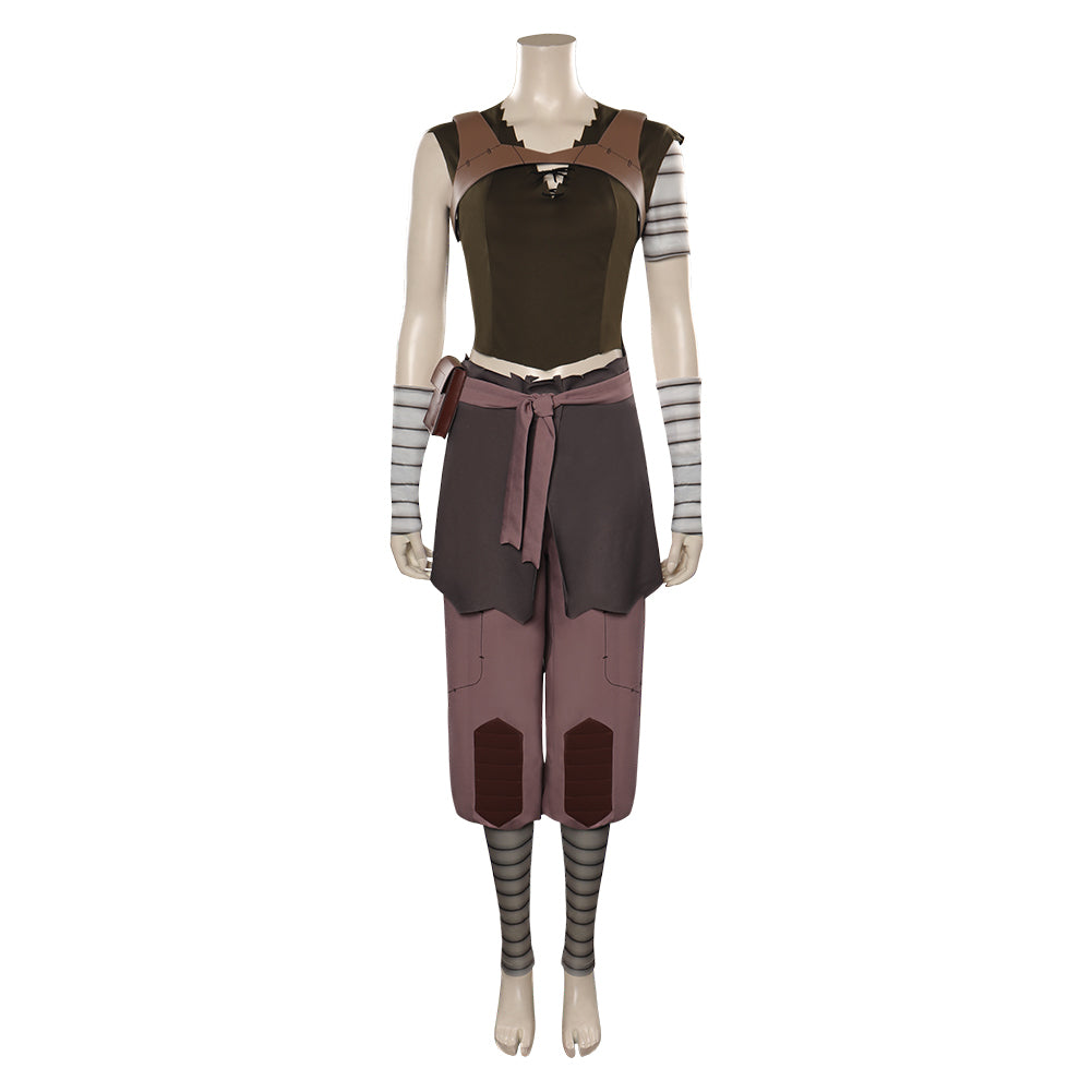 TV Ark Helena Walker Femme Uniform Cosplay Costume Carnaval