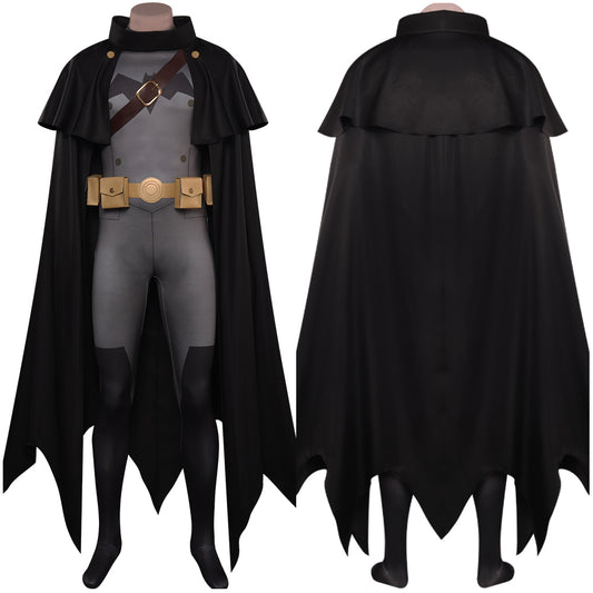 Film Batman: The Doom That Came to Gotham Batman Noir Cosplay Costume