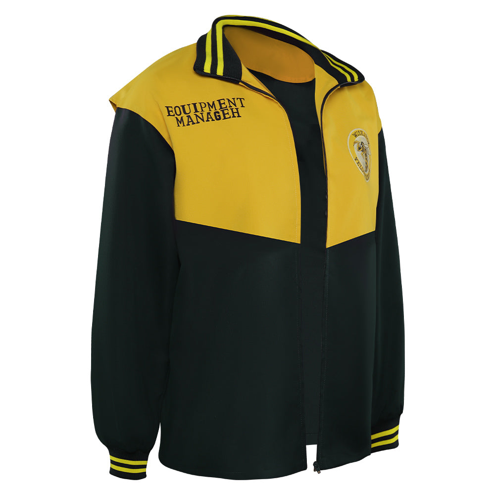 Yellowjackets 2 Homme Jaune Maillots de Baseball Manteau Cosplay Costume