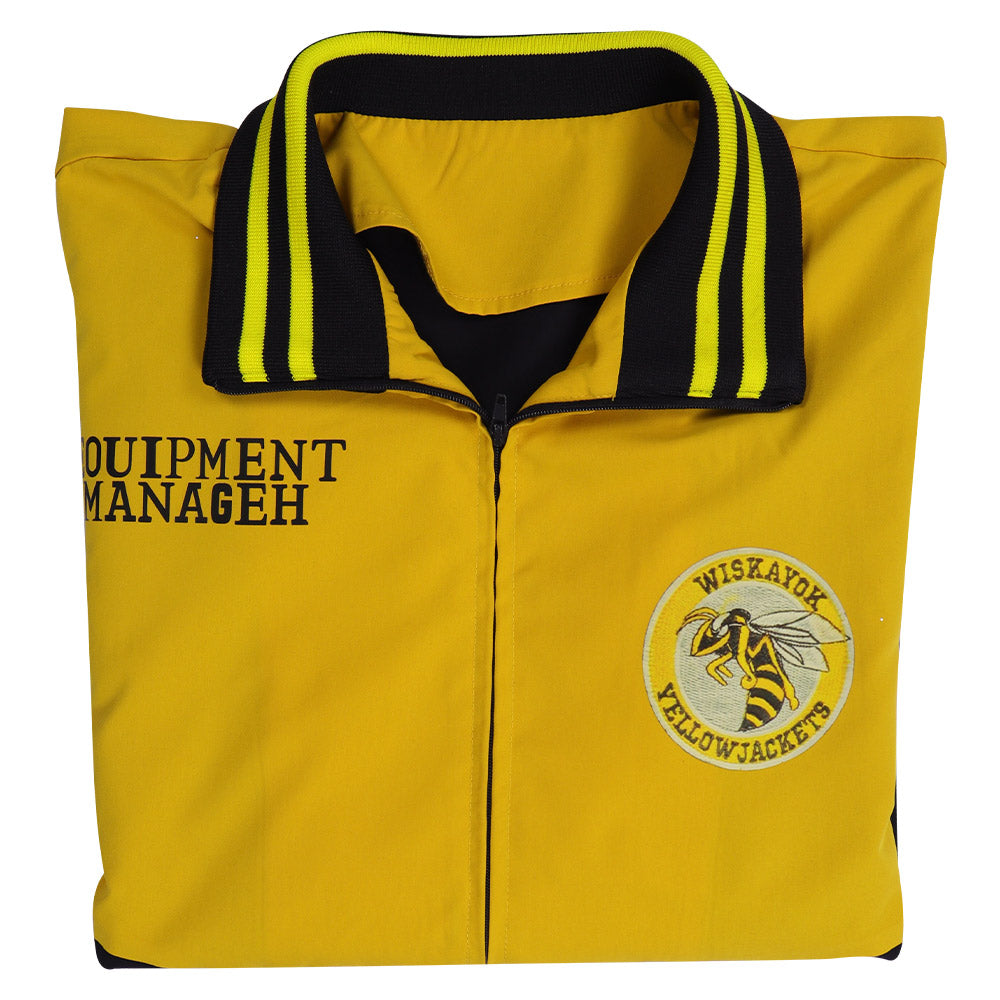 Yellowjackets 2 Homme Jaune Maillots de Baseball Manteau Cosplay Costume