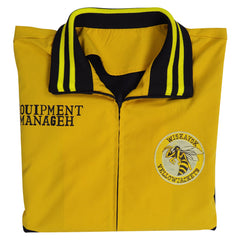 Yellowjackets 2 Homme Jaune Maillots de Baseball Manteau Cosplay Costume