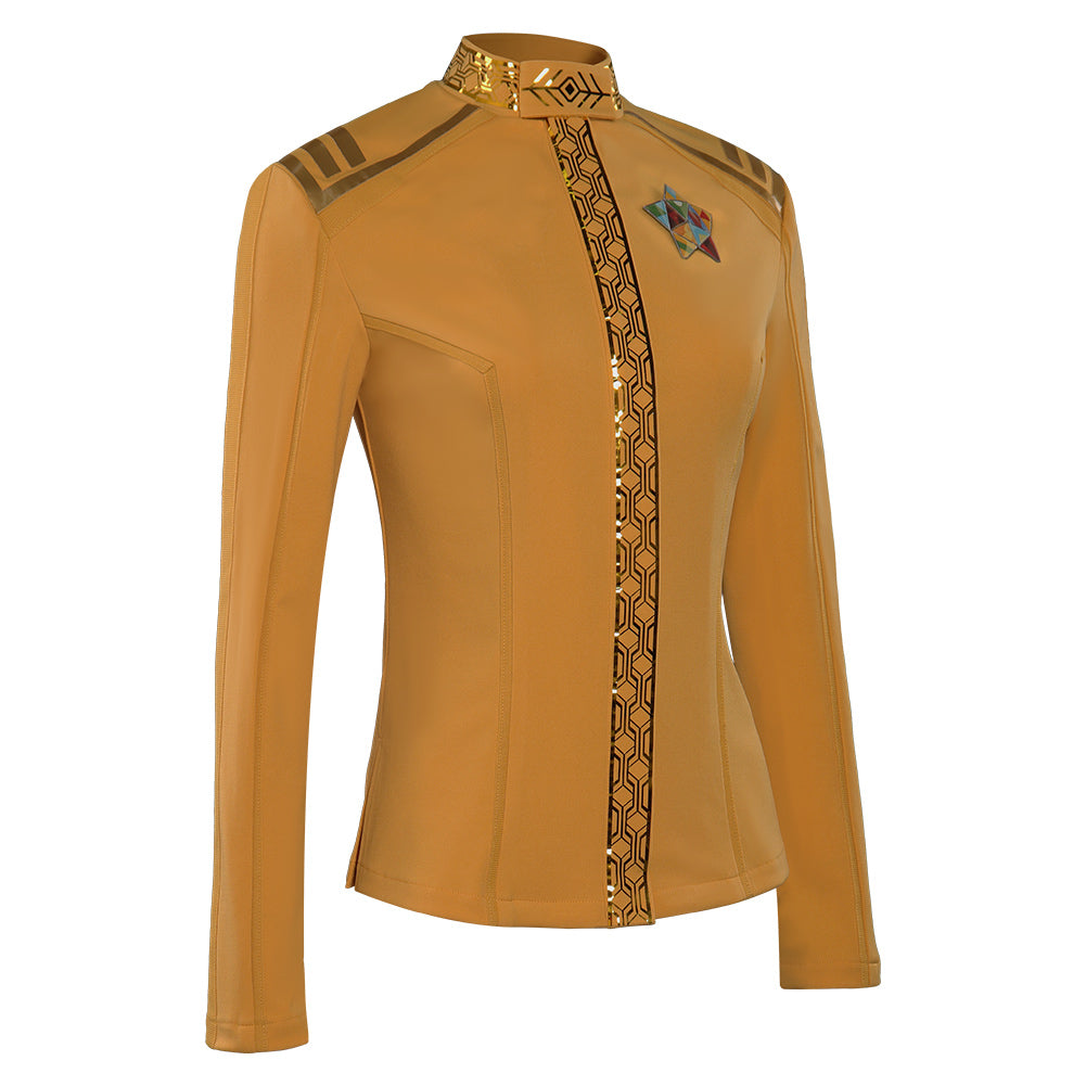 Star Trek: Strange New Worlds 2 Una Chin Riley Jaune Cosplay Costume