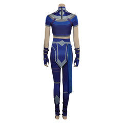 Mortal Kombat MK Kitana Jeu Cosplay Costume Halloween Carnaval