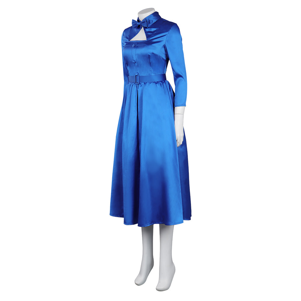 M.Maisel Femme Fabuleuse Maisel Robe Bleue Cosplay Costume