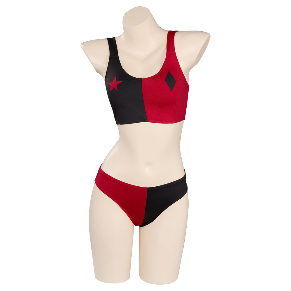 Harley Quinn Maillot De Bain Deux Pièces Cosplay Costume