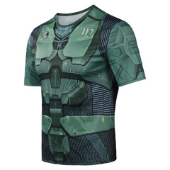 Halo Master Chief John Jeu T-shirt Cosplay Costume Design Original -Cossky