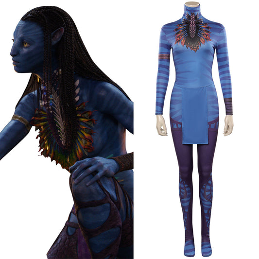 Film Neytiri Avatar: La Voie de l'eau Combinaison Cosplay Costume Halloween