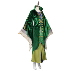 Hocus Pocus 2 Winifred Sanderson Robe Cosplay Costume Carnival Halloween