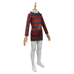 Les Griffes De La Nuit Freddy Krueger Enfant Fille Robe Cosplay Costume Halloween Carnival