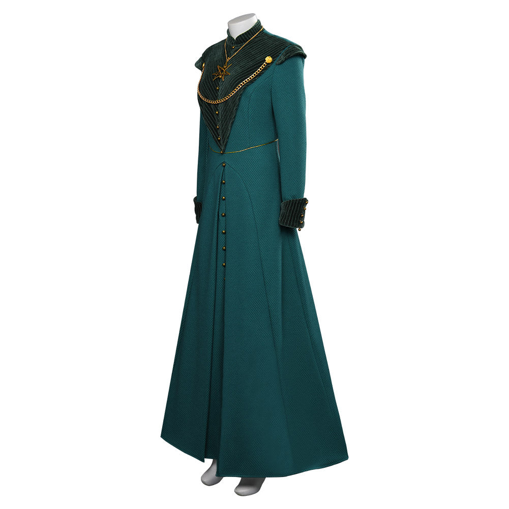 House of the Dragon Alicent Hightower Robe Cosplay Costume Carnival Halloween