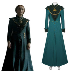House of the Dragon Alicent Hightower Robe Cosplay Costume Carnival Halloween