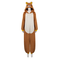 Rilakkuma Ours Pyjamas Combinaison Cosplay Costume Carnival Halloween