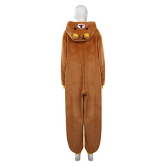 Rilakkuma Ours Pyjamas Combinaison Cosplay Costume Carnival Halloween