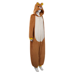 Rilakkuma Ours Pyjamas Combinaison Cosplay Costume Carnival Halloween