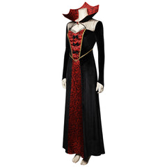 Adult Femme Sorcière Robe Cosplay Costume Halloween Carnival