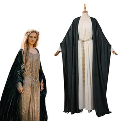 Adulte The Lord of the Rings: The Rings of Power Galadriel Cosplay Costume Carnaval
