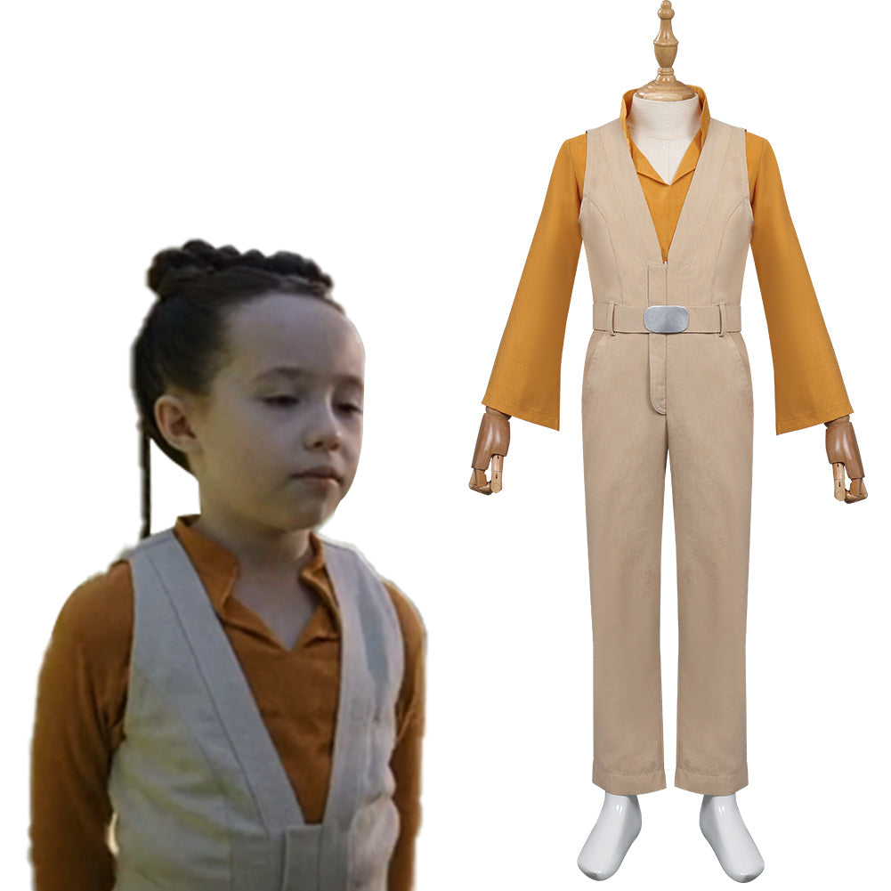 Enfant Obi-Wan Kenobi Leia Cosplay Costume Halloween Carnival