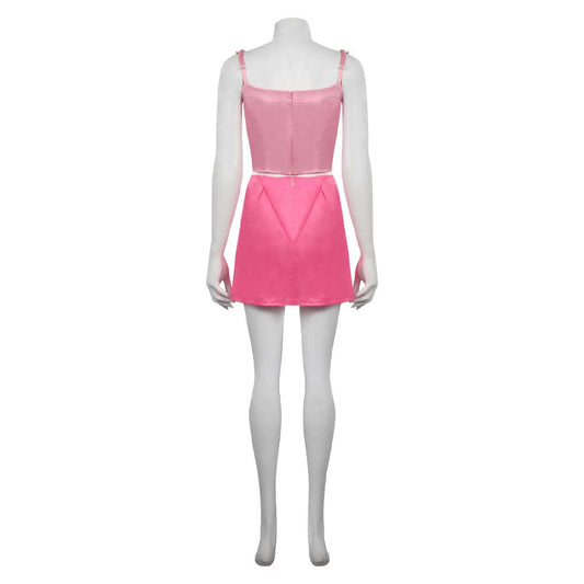 Film Barbie Margot Robbie Barbie Elingue Ensemble Costume Carnaval