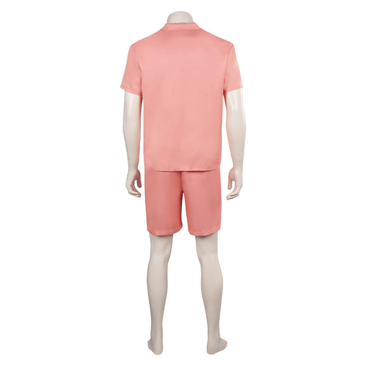 Film Barbie Ken Top & Pant Rose Ensemble Cosplay Costume