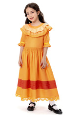 2021 Film Encanto Pepa Madrigal Enfant Robe Cosplay Costume