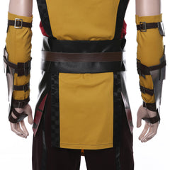 Mortal Kombat Hanzo Hasashi Scorpion Cosplay Costume