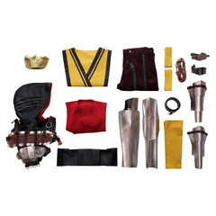 Mortal Kombat Hanzo Hasashi Scorpion Cosplay Costume