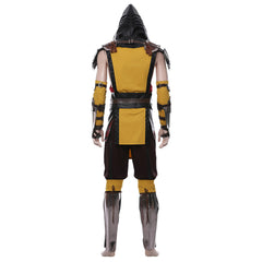 Mortal Kombat Hanzo Hasashi Scorpion Cosplay Costume