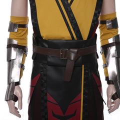 Mortal Kombat Hanzo Hasashi Scorpion Cosplay Costume