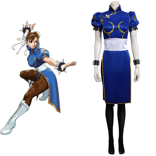 Street Fighter SF Chun-Li  Cosplay Costume