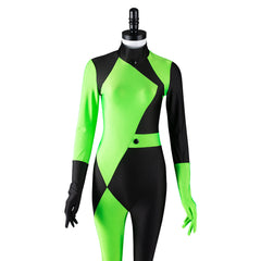 Kim Possible Shego Combinaison Cosplay Costume