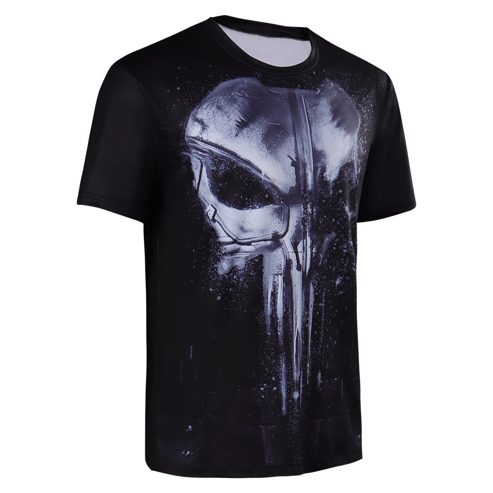 Daredevil Punisher Tee-shirt Cosplay Costume