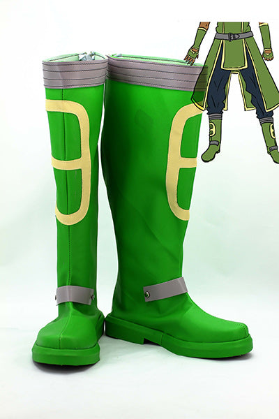 SAO Agil Andrew Gilbert Mills Cosplay Chaussures