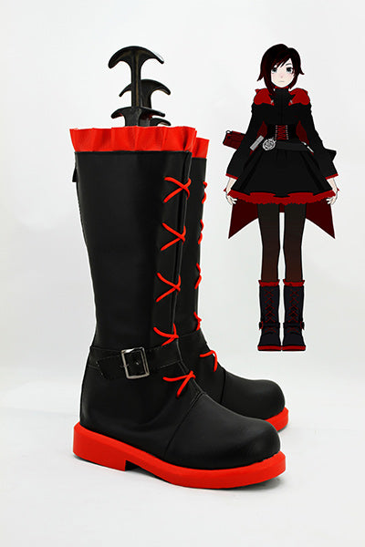 RWBY Red Trailer Ruby Cosplay Chaussures