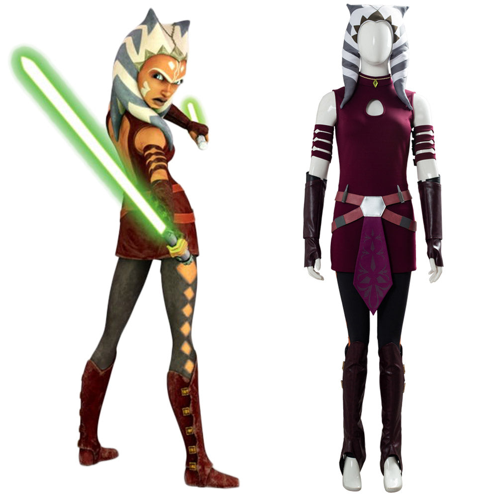 Adulte Ahsoka Tano Star Wars: The Clone Wars Cosplay Costume