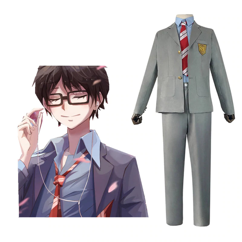 Your Lie in April Kuno Miyagano Uniform Cosplay Costume
