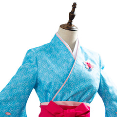 Sakura Wars Amamiya sakura Kimono Cosplay Costume