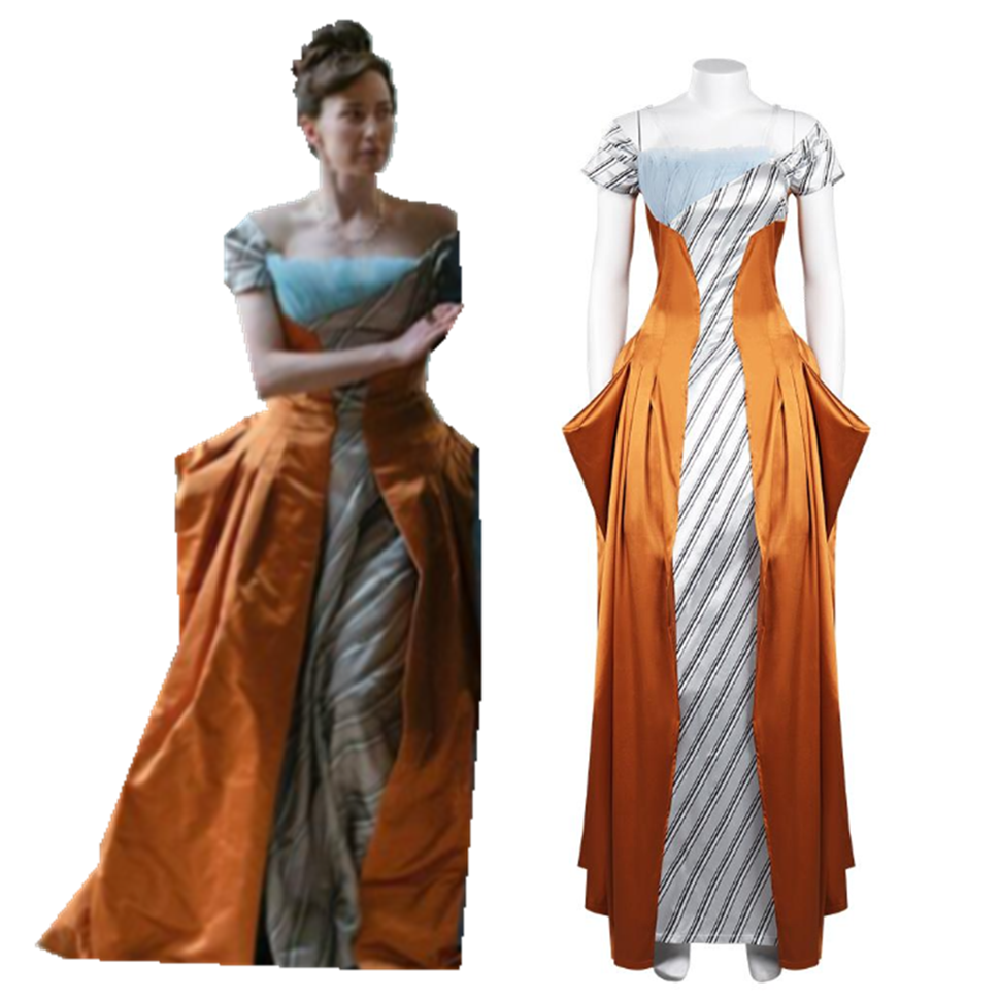 L'âge d'or Carrie Coon Robe Carnaval Cosplay Costume