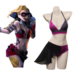 League of Legends Jinx Maillot De Bain Cosplay Costume - Cossky