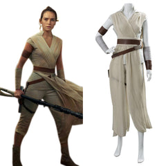 Star Wars 9 L’Ascension de Skywalker Rey Cosplay Costume Ver 3